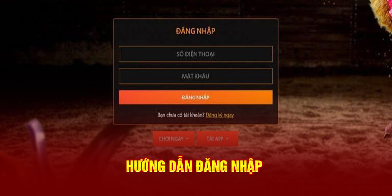 Hướng dẫn đăng nhập trang đá gà thomo ga179